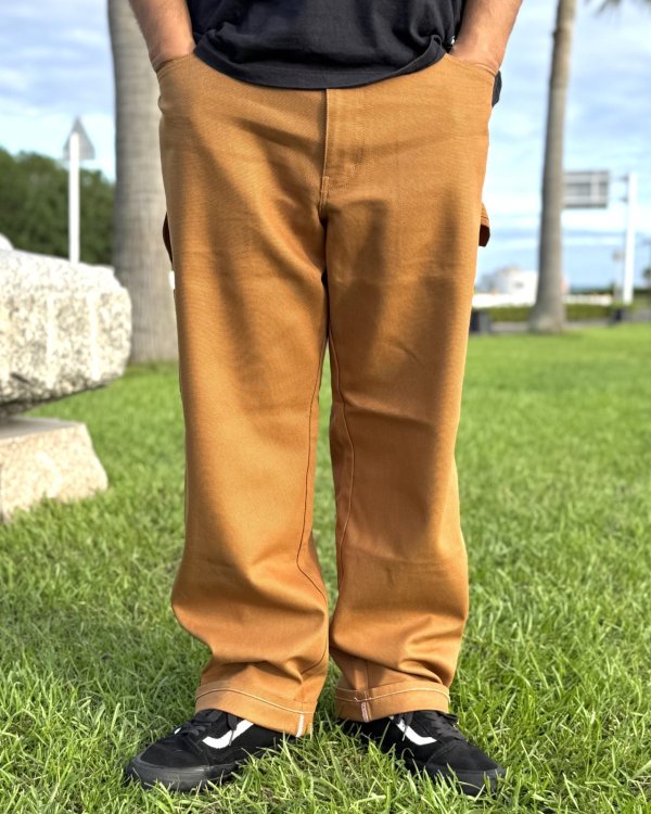 画像5: 送料無料 DICKIES / ダックカーペンターパンツ ブラウン (5)