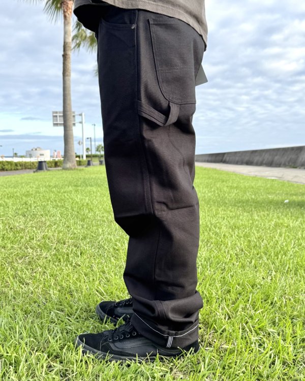 画像3: 送料無料 DICKIES / ダックカーペンターパンツ ブラック (3)