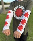 画像6: 送料無料 RED HOT CHILI PEPPERS / Classic Asterisk 長袖Tシャツ GREEN/WHITE (6)