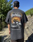 画像3: 送料無料 激レア プレミアム入荷 オフィシャルコラボT 日本での取り扱いは当店のみ SUBLIME x Thank You Collective / Until the Sun Explodes Tシャツ ヴィンテージブラック (3)