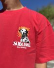 画像8: 送料無料 激レア プレミアム入荷 オフィシャルコラボT 日本での取り扱いは当店のみ SUBLIME x Thank You Collective / Lou Dog Tシャツ レッド (8)