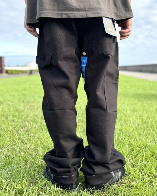 画像5: 送料無料 DICKIES / ダックカーペンターパンツ ブラック (5)