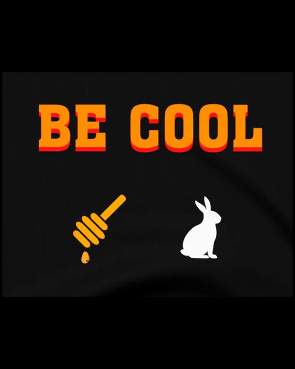 画像2: 10月19日23:59分締切 予約注文 送料無料 Pulp Fiction / Quentin Tarantino Be Cool Tシャツ ブラック (2)