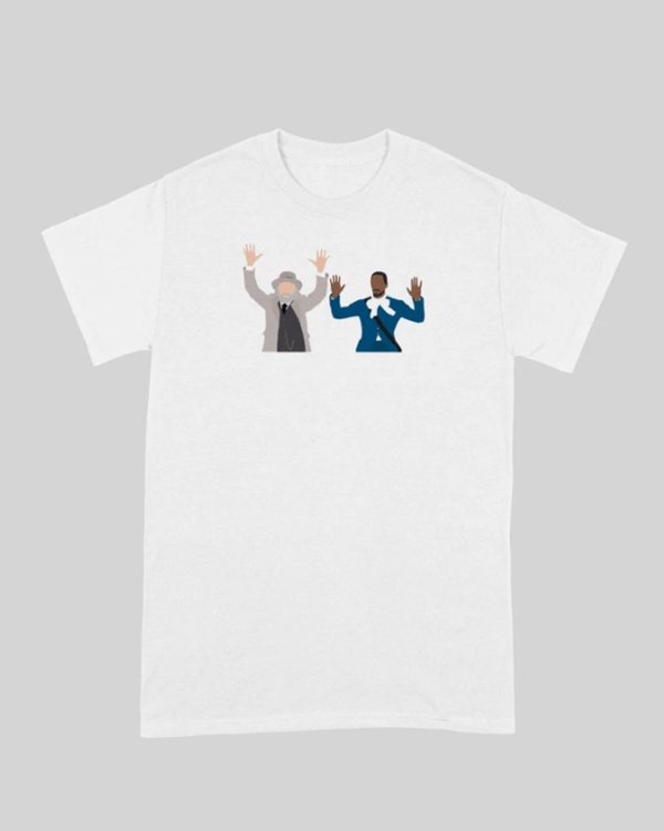 画像1: 10月19日23:59分締切 予約注文 送料無料 Django Unchained / Quentin Tarantino Unchained Tシャツ ホワイト (1)