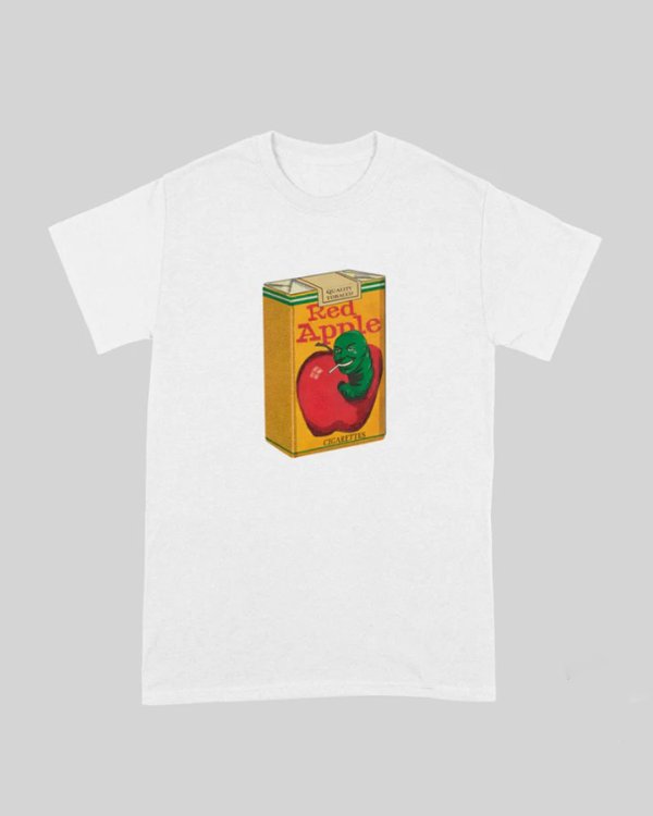画像1: 10月19日23:59分締切 予約注文 送料無料 Red Apple Cigarettes / Quentin Tarantino Tシャツ ホワイト (1)