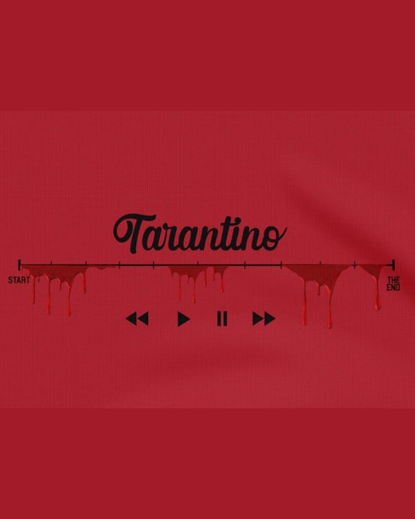 画像2: 10月19日23:59分締切 予約注文 送料無料 Tarantino bloody play bar Tシャツ ブラック (2)