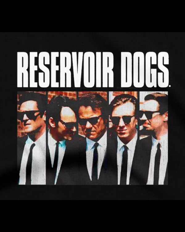 画像2: 10月19日23:59分締切 予約注文 送料無料 Reservoir Dogs / Quentin Tarantino Classic Tシャツ ブラック (2)