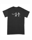 画像1: 10月19日23:59分締切 予約注文 送料無料 Pulp Fiction / Quentin Tarantino Vincent & Jules Tシャツ ブラック (1)