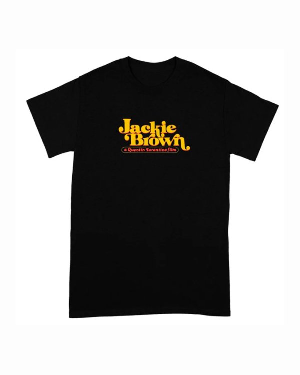 画像1: 10月19日23:59分締切 予約注文 送料無料 Jackie Brown / Quentin Tarantino Vintage Tarantino Tシャツ ブラック (1)