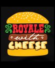 画像2: 10月19日23:59分締切 予約注文 送料無料 Pulp Fiction / Quentin Tarantino Royale With Cheese Tシャツ ブラック (2)