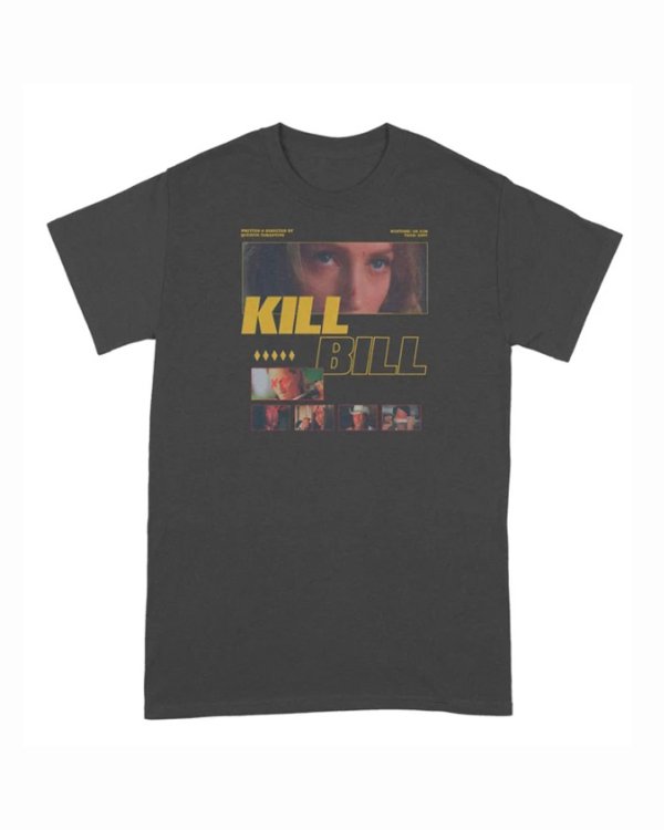 画像1: 10月19日23:59分締切 予約注文 送料無料 KILL BILL / Quentin Tarantino The Bride Tシャツ ブラック (1)