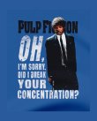 画像2: 10月19日23:59分締切 予約注文 送料無料 Pulp Fiction / Quentin Tarantino Jules "Did I Break Your Concentration?" Tシャツ ブルー (2)