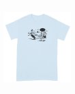 画像3: 10月19日23:59分締切 予約注文 送料無料 Pulp Fiction / Quentin Tarantino Jules Tシャツ ライトブルー (3)
