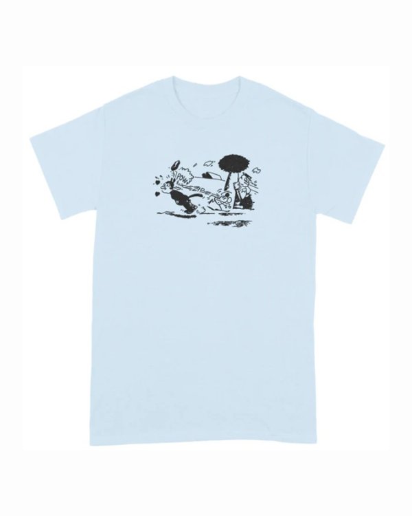 画像3: 10月19日23:59分締切 予約注文 送料無料 Pulp Fiction / Quentin Tarantino Jules Tシャツ ライトブルー (3)