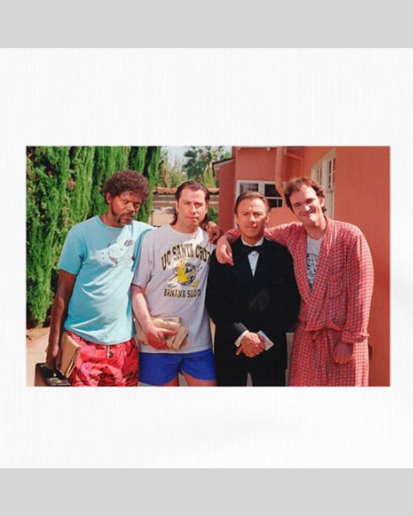 画像2: 10月19日23:59分締切 予約注文 送料無料 Pulp Fiction / Quentin Tarantino Cult Classic Tシャツ ホワイト (2)