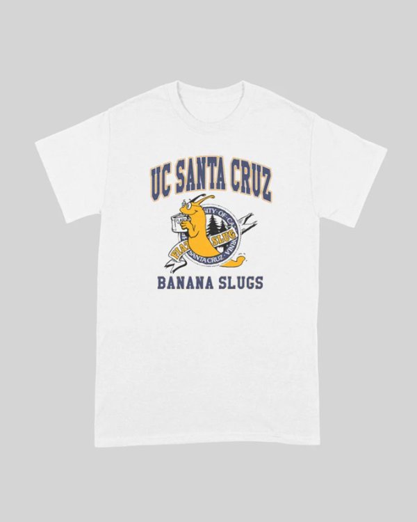 画像2: 10月19日23:59分締切 予約注文 送料無料 Pulp Fiction / Quentin Tarantino UC Santa Cruz Tシャツ ホワイト (2)