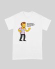 画像2: 10月19日23:59分締切 予約注文 送料無料 Tarantino Simpsons Tシャツ ホワイト (2)