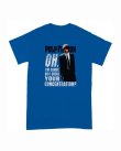 画像1: 10月19日23:59分締切 予約注文 送料無料 Pulp Fiction / Quentin Tarantino Jules "Did I Break Your Concentration?" Tシャツ ブルー (1)
