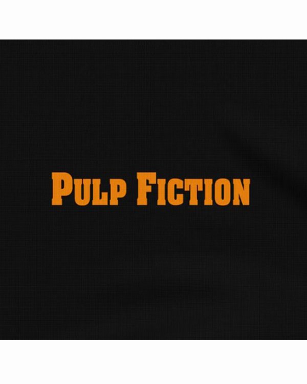 画像5: 10月19日23:59分締切 予約注文 送料無料 Pulp Fiction / Quentin Tarantino Mia Wallace Tシャツ ブラック (5)