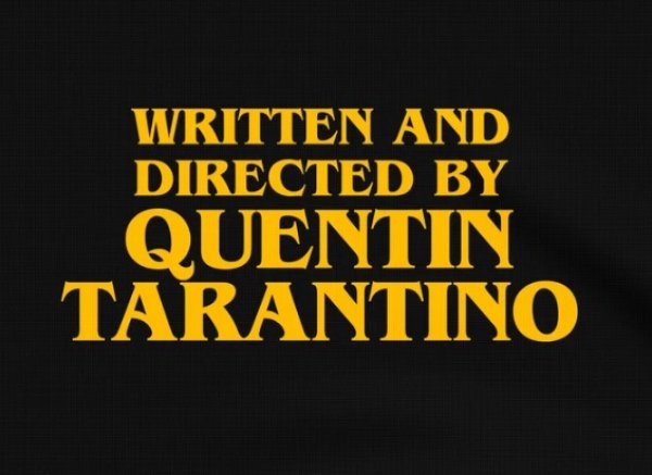画像2: 10月19日23:59分締切 予約注文 送料無料 Written and Directed By Quentin Tarantino スウェット ブラック (2)