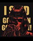 画像2: 10月19日23:59分締切 予約注文 送料無料 Pulp Fiction / Quentin Tarantino I Said Goddamn プルオーバーパーカー ブラック (2)