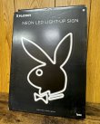 画像2: 送料無料 在庫2個のみ PLAYBOY / NEON LED Light Up Sign Rabbit Head (2)