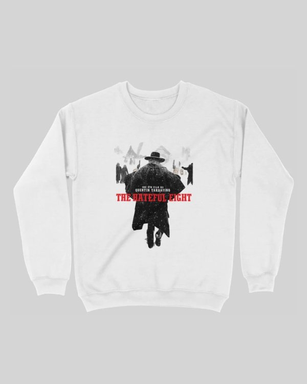 画像1: 10月19日23:59分締切 予約注文 送料無料 The Hateful Eight / Quentin Tarantino Movie スウェット ホワイト (1)