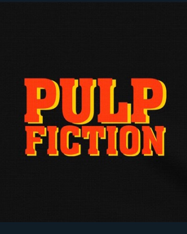 画像3: 10月19日23:59分締切 予約注文 送料無料 Pulp Fiction / Quentin Tarantino スウェット ブラック (3)
