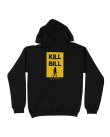 画像2: 10月19日23:59分締切 予約注文 送料無料 KILL BILL / Quentin Tarantino Logo プルオーバーパーカー ブラック (2)