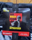 画像3: 送料無料 在庫5枚のみ Pulp Fiction / SAY WHAT AGAIN フリースブランケット (3)