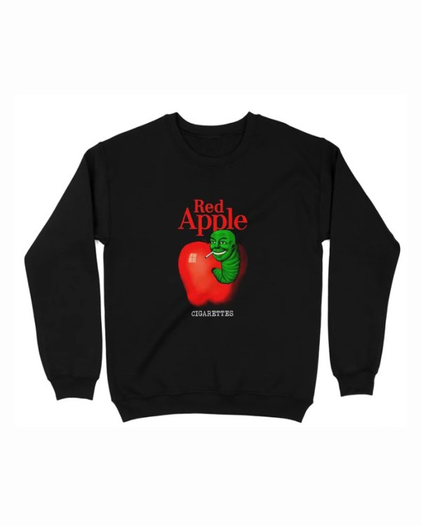 画像1: 10月19日23:59分締切 予約注文 送料無料 Red Apple / Quentin Tarantino スウェット ブラック (1)