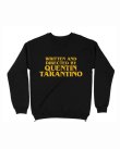 画像1: 10月19日23:59分締切 予約注文 送料無料 Written and Directed By Quentin Tarantino スウェット ブラック (1)