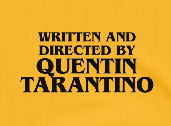 画像2: 10月19日23:59分締切 予約注文 送料無料 Written and Directed By Quentin Tarantino スウェット ゴールド (2)