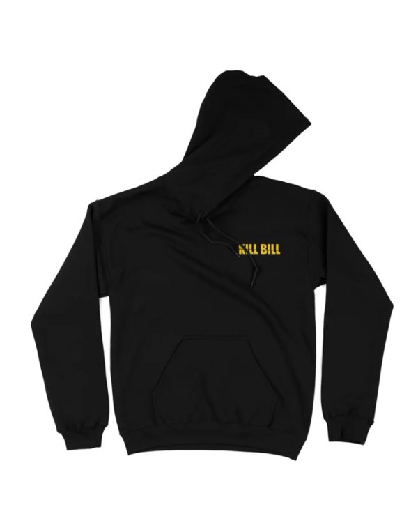 画像3: 10月19日23:59分締切 予約注文 送料無料 KILL BILL / Quentin Tarantino Logo プルオーバーパーカー ブラック (3)