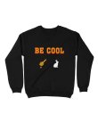 画像1: 10月19日23:59分締切 予約注文 送料無料 Pulp Fiction / Quentin Tarantino Be Cool スウェット ブラック (1)