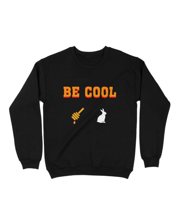 画像1: 10月19日23:59分締切 予約注文 送料無料 Pulp Fiction / Quentin Tarantino Be Cool スウェット ブラック (1)