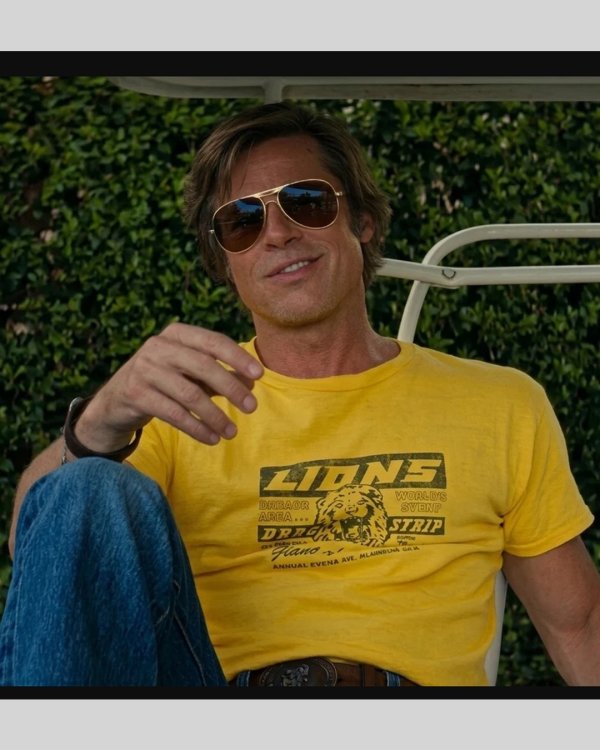 画像3: 10月19日23:59分締切 予約注文 送料無料 Once Upon a Time in Hollywood / Quentin Tarantino Cliff Booth Lions Drag Strip プルオーバーパーカー ゴールド (3)