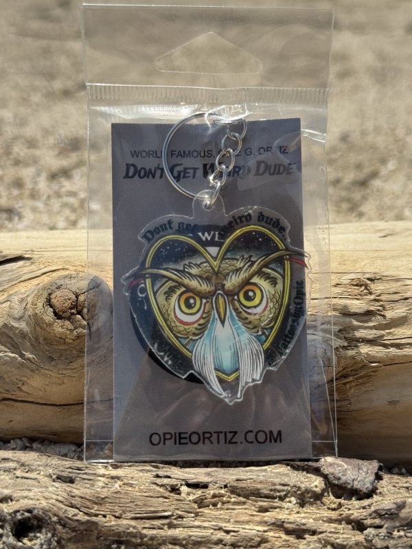 画像2: オーピーさん直買付アイテム DGWD / OWL NIGHTER アクリルキーチェーン (2)