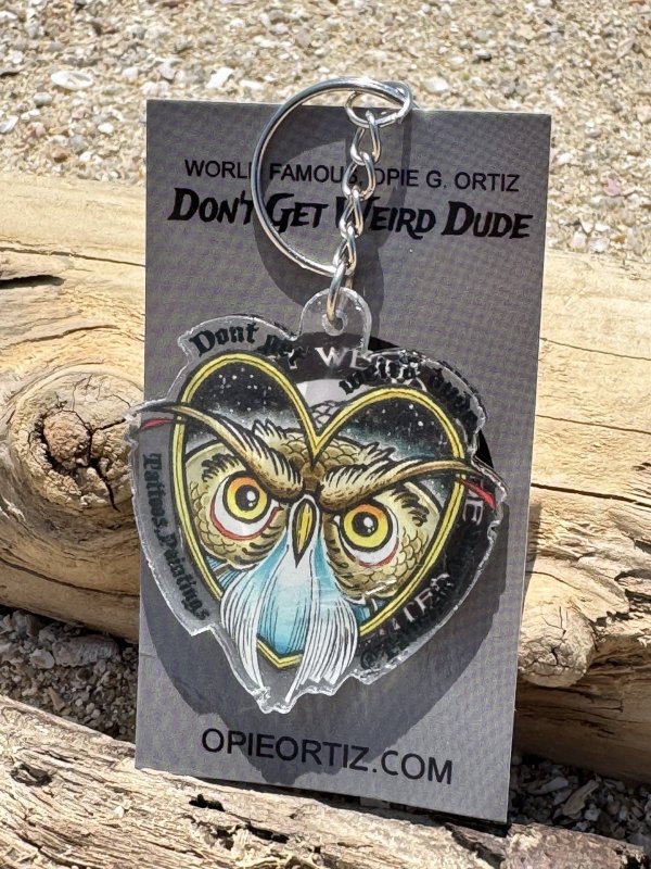 画像1: オーピーさん直買付アイテム DGWD / OWL NIGHTER アクリルキーチェーン (1)