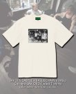 画像1: 10月30日23:59分締切 予約注文 送料無料 JAKOBS CASTLE x BALL&CHAIN x YASU / Chicago LAX-ORD フェードTシャツ ホワイト (1)