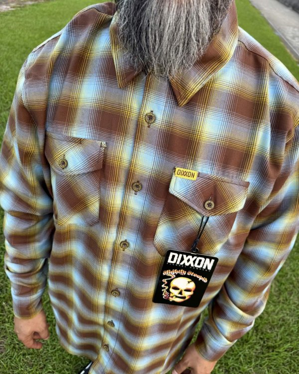 画像11: 送料無料 SLIGHTLY STOOPID x DIXXON FLANNEL CO / Slightly Stoopid コラボネルシャツ  (11)