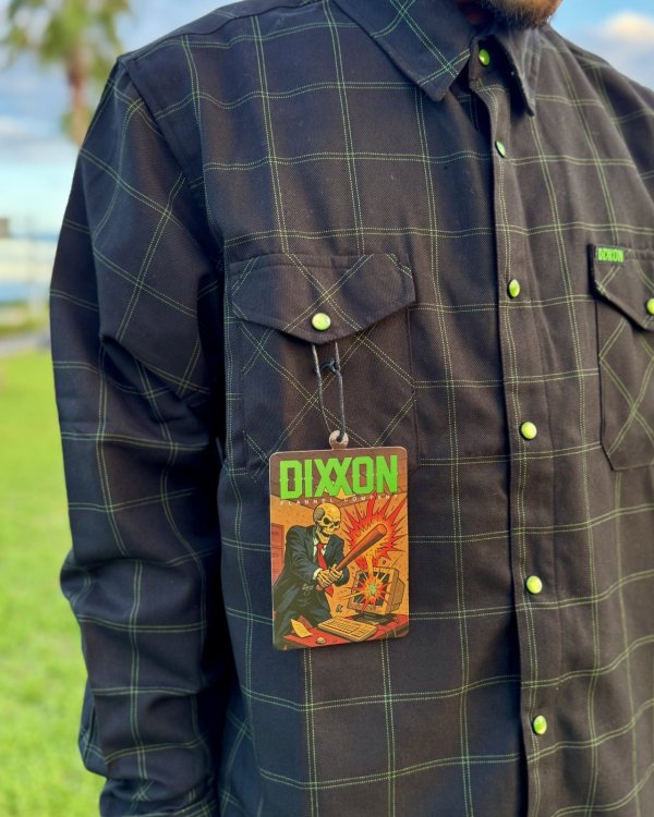 画像9: 送料無料 DIXXON FLANNEL CO / CTRL-ALT-DEL ネルシャツ (9)