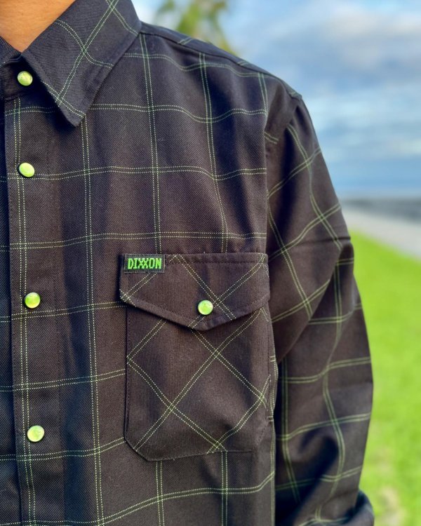 画像8: 送料無料 DIXXON FLANNEL CO / CTRL-ALT-DEL ネルシャツ (8)