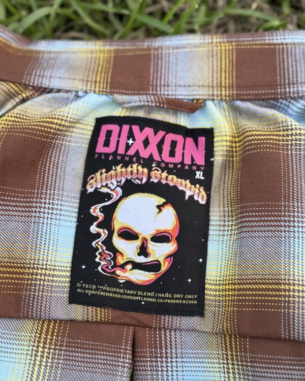 画像2: 送料無料 SLIGHTLY STOOPID x DIXXON FLANNEL CO / Slightly Stoopid コラボネルシャツ  (2)