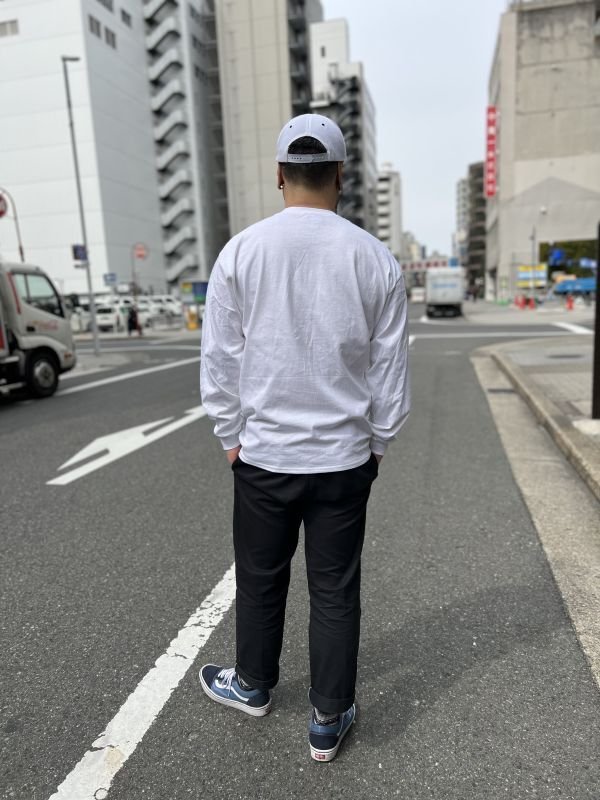 画像5: 送料無料 XL、2XL各1枚づつで終了 FUCKIN' MELLOW CLOTHING / Long Beach Posse Artwork by PICTURE MOUSE 長袖Tシャツ WHITE (5)