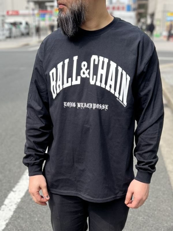 画像4: 送料無料 FUCKIN' MELLOW CLOTHING / Long Beach Posse Artwork by PICTURE MOUSE 長袖Ｔシャツ BLACK (4)