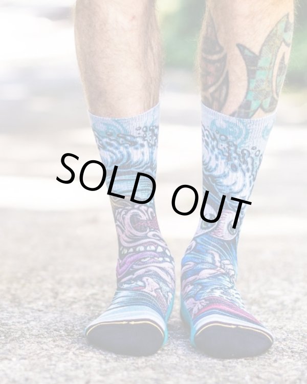 画像5: MERGE4 SOCKS / JIMBO PHILLIPS - Surf Freak ソックス (5)