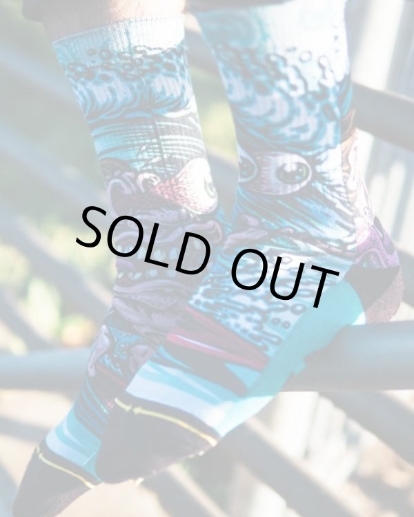 画像1: MERGE4 SOCKS / JIMBO PHILLIPS - Surf Freak ソックス (1)