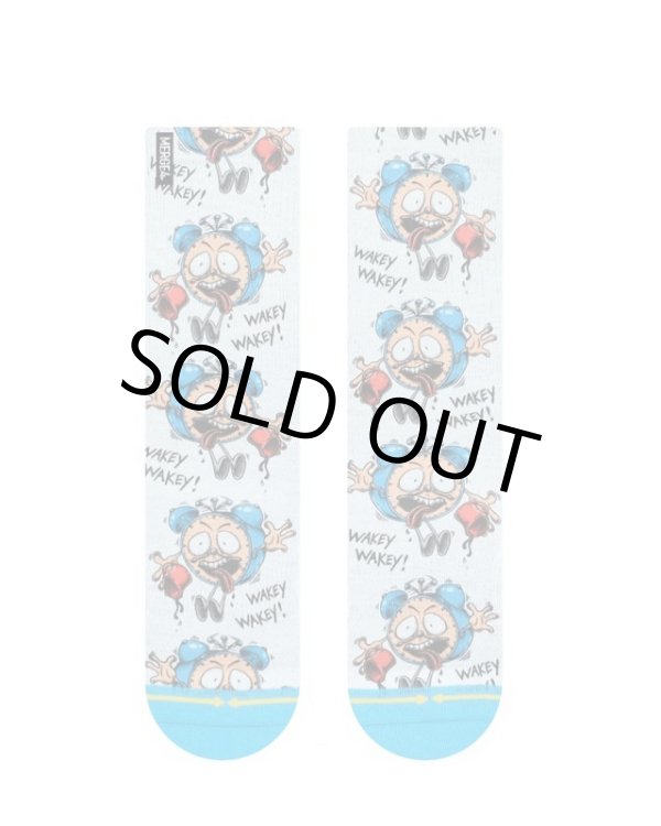 画像4: ラスト1足で終了 MERGE4 SOCKS / STIVE CABALLERO - Wakey Wakey ソックス (4)