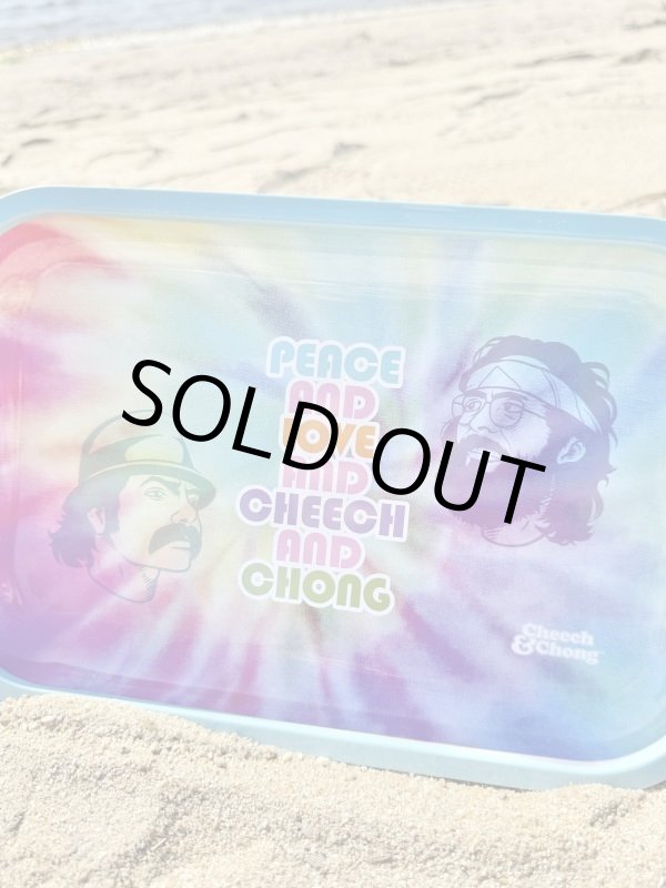 画像4: ラスト1枚で終了 Cheech & Chong / Peace & Love ローリングトレー (4)